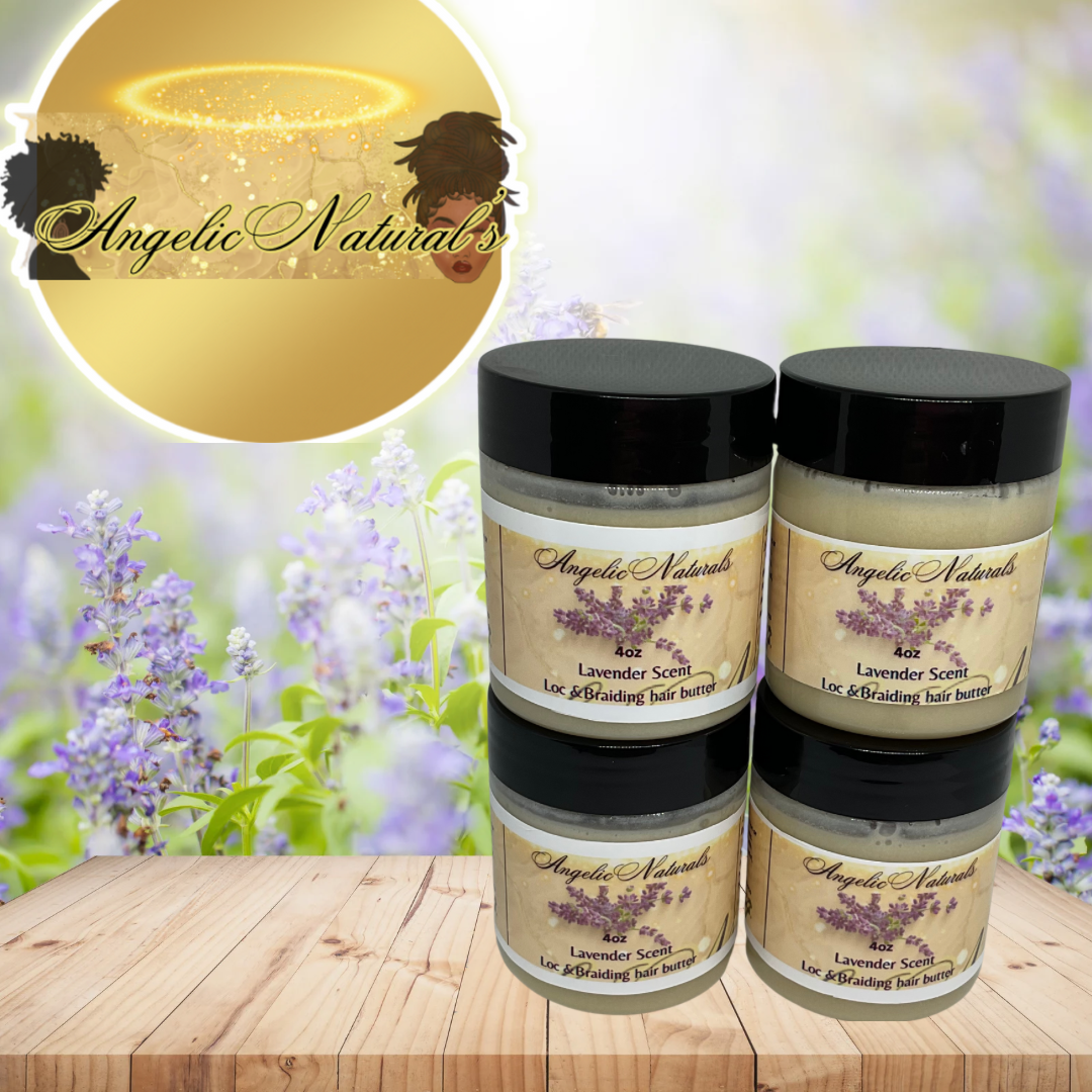 Small Lavender Hair Butter